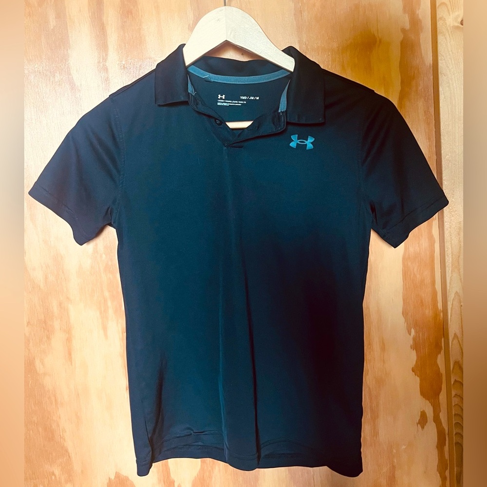 Under Armour Boys Polo Size Medium